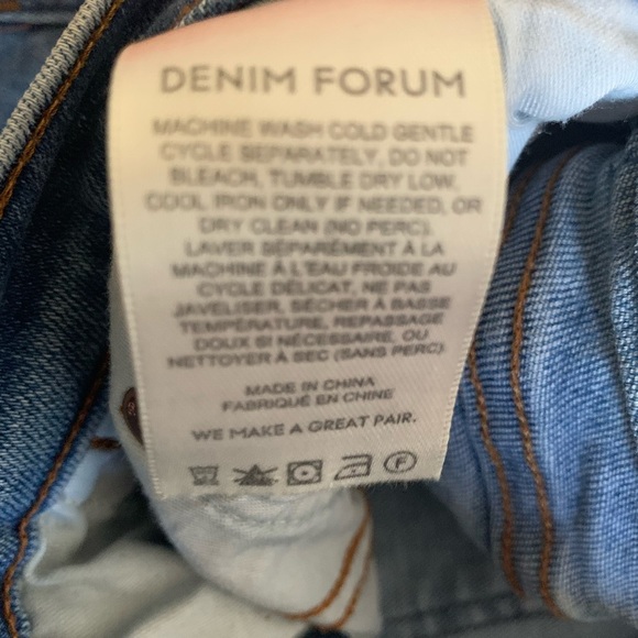 Denim Forum High Rise Light Blue Jeans - Picture 3 of 9